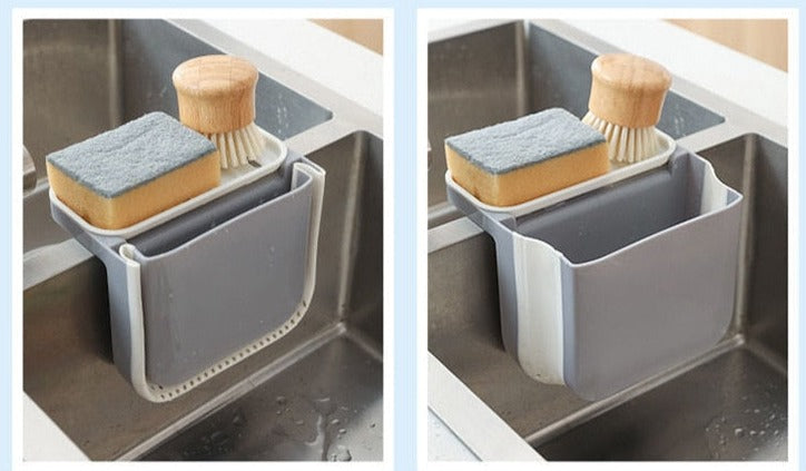 Poubelle d'évier 2 en 1