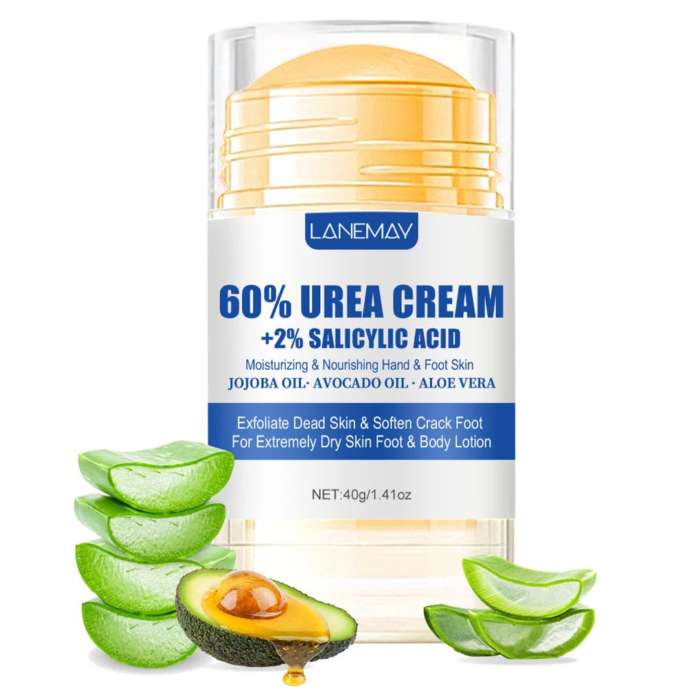 Crème en Stick Hydratante & Exfoliante pour Pieds
