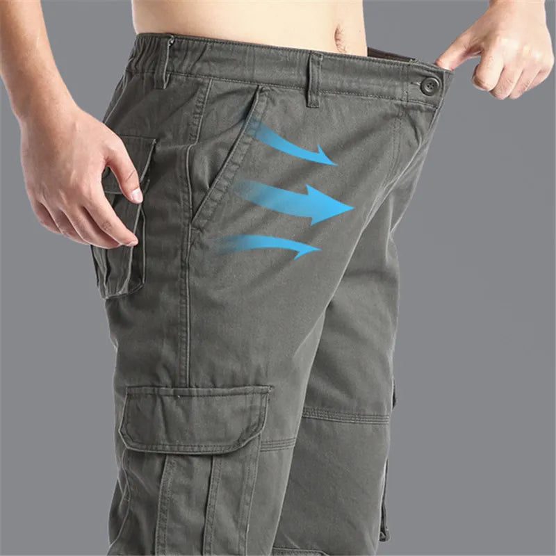 Pantalon Cargo ample grandes poches pour homme