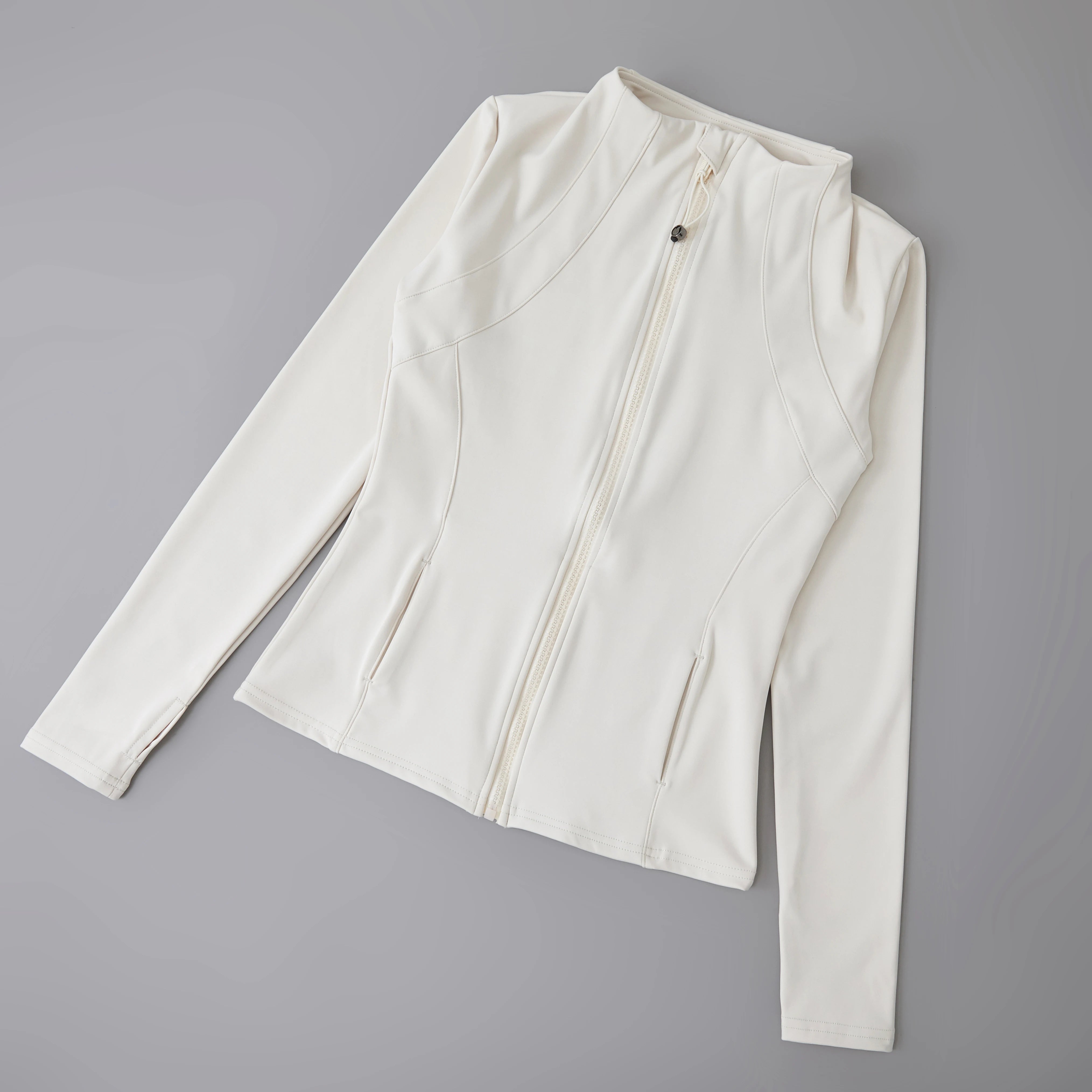 Sweat-shirt coupe-vent à manches longues pour femmes