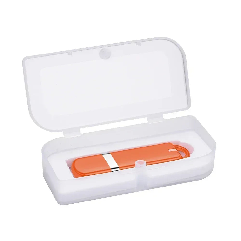 Mini Clé USB 128 Go Ultra-Compacte & Colorée + Boîte Transparente OFFERTE – Idéale Travail, Photos & Documents