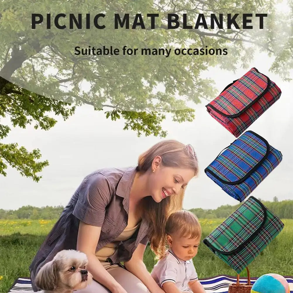 Tapis de Pique-Nique Imperméable & Pliable 200x150