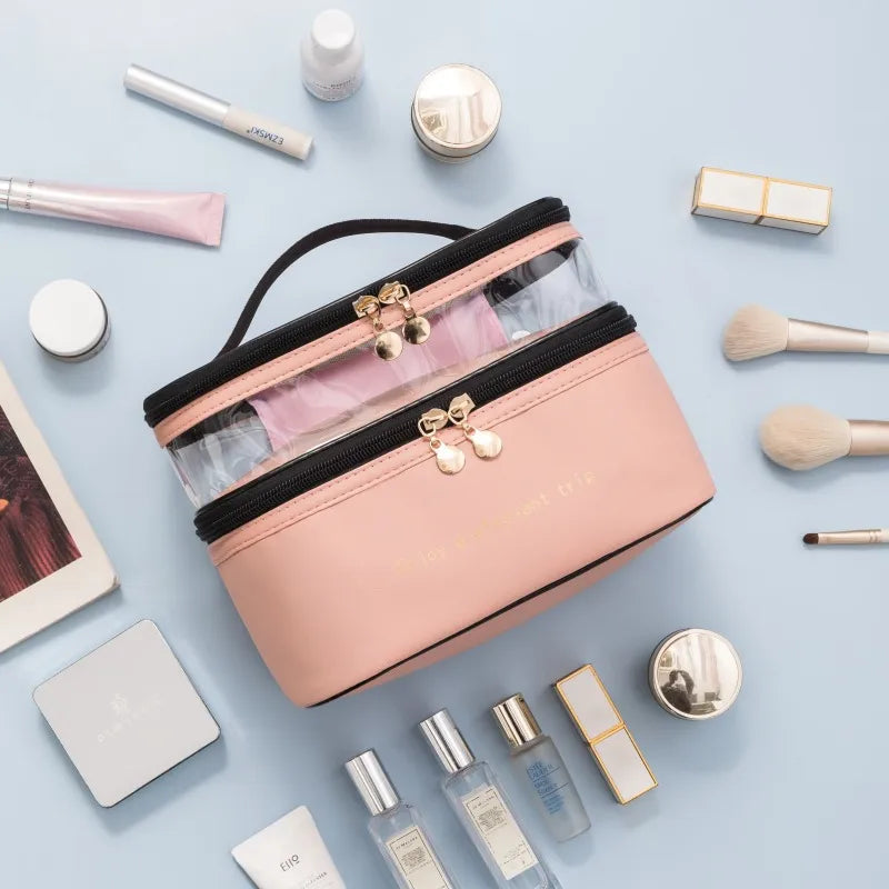 VANITY - Grande Trousse de beauté à Double compartiment