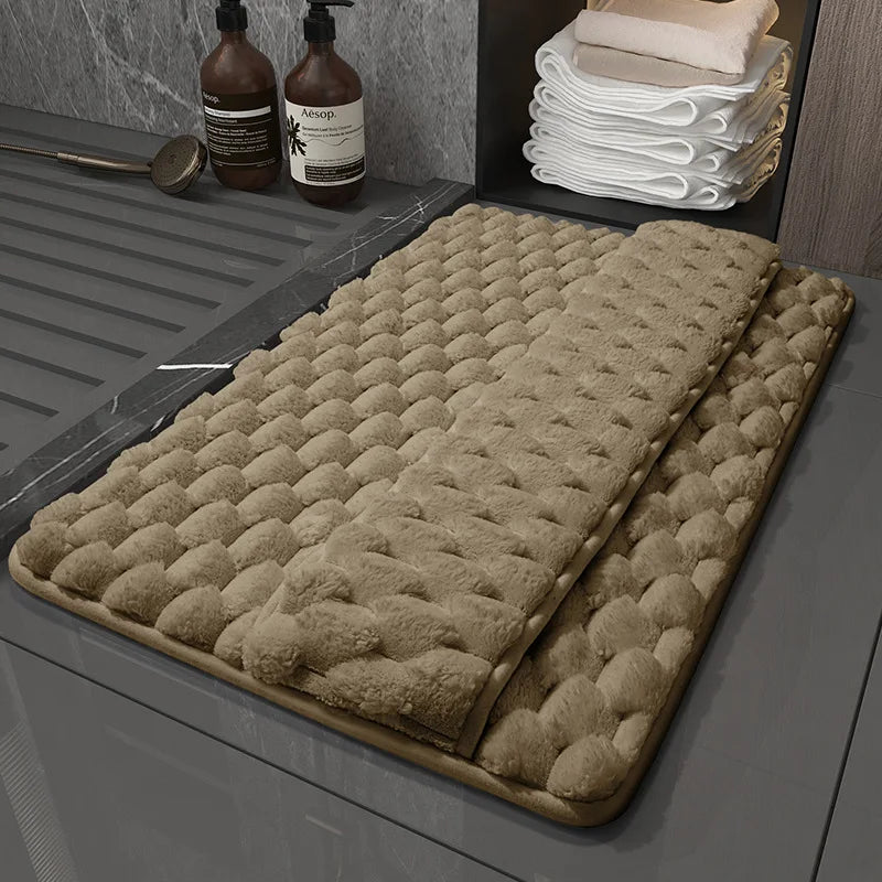Tapis de Bain Ingénieux à Absorption & Séchage Rapide