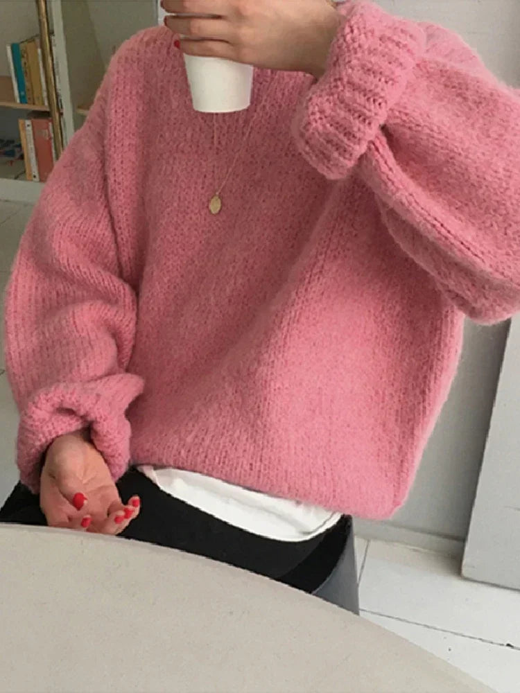 Pull à grosse maille Femme - 9 coloris