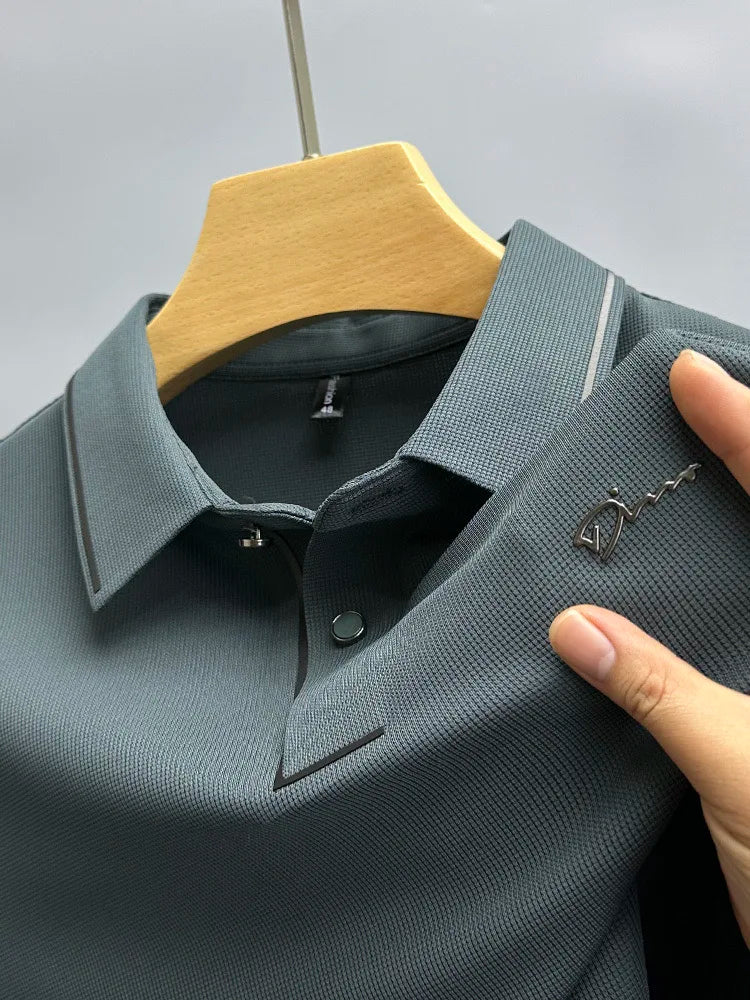 Polo Dino à Manches Courtes pour Homme - Haut de Gamme