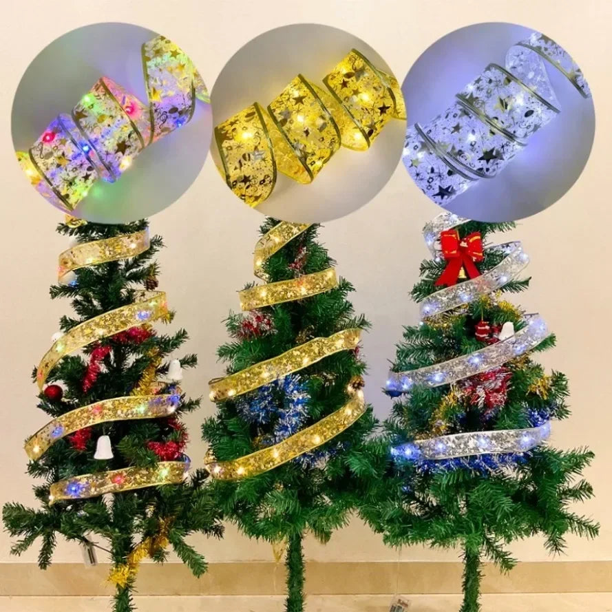 Ruban Guirlande Lumineux LED pour Décoration de Noël