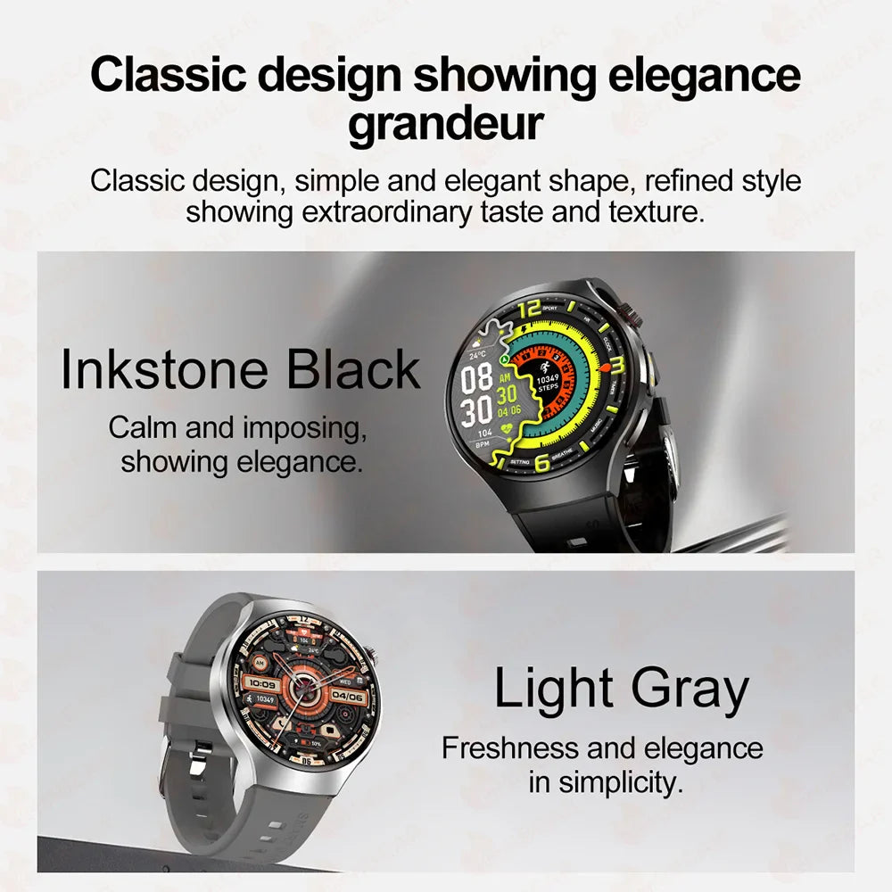 Montre Intelligente avec Lampe LED & Boussole + Bracelet OFFERT