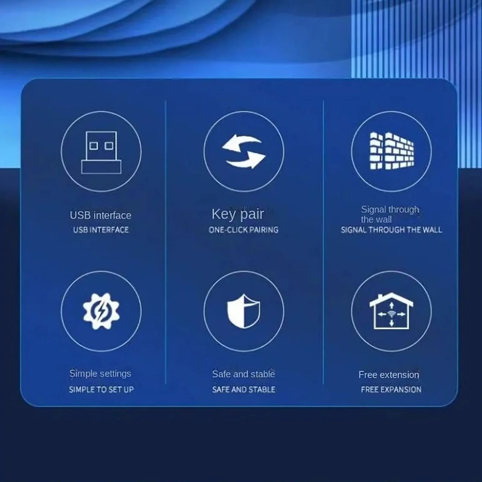 Répéteur WiFi USB sans fil - Jusqu'à 100m de portée !