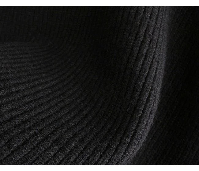 Pull en tricot à manches ballon et fausse chemise