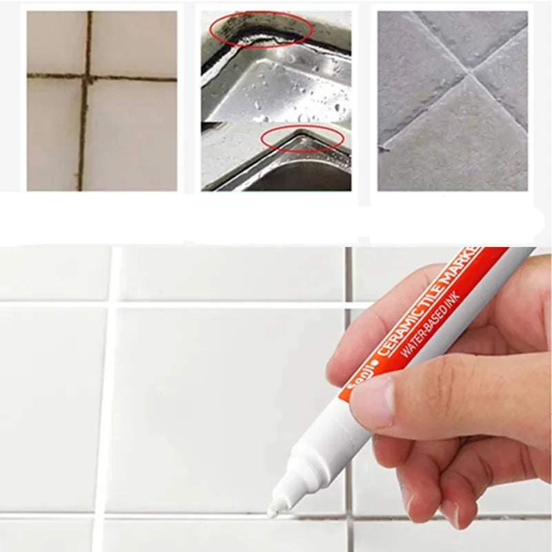 Lot de 3 Stylos marqueurs pour joints de carrelage