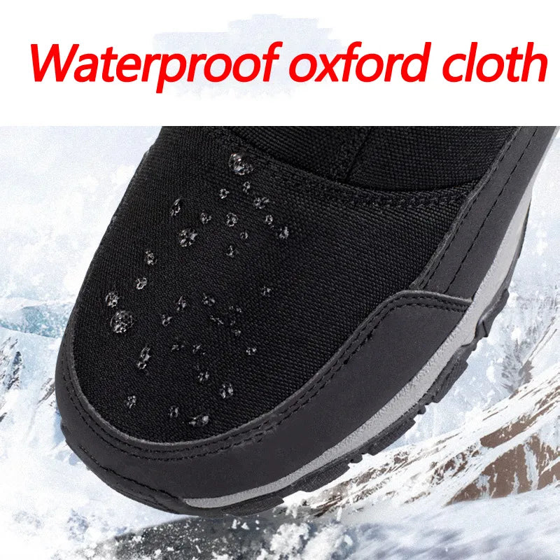Bottes de neige mi-mollet chaudes - Modèle Mixte