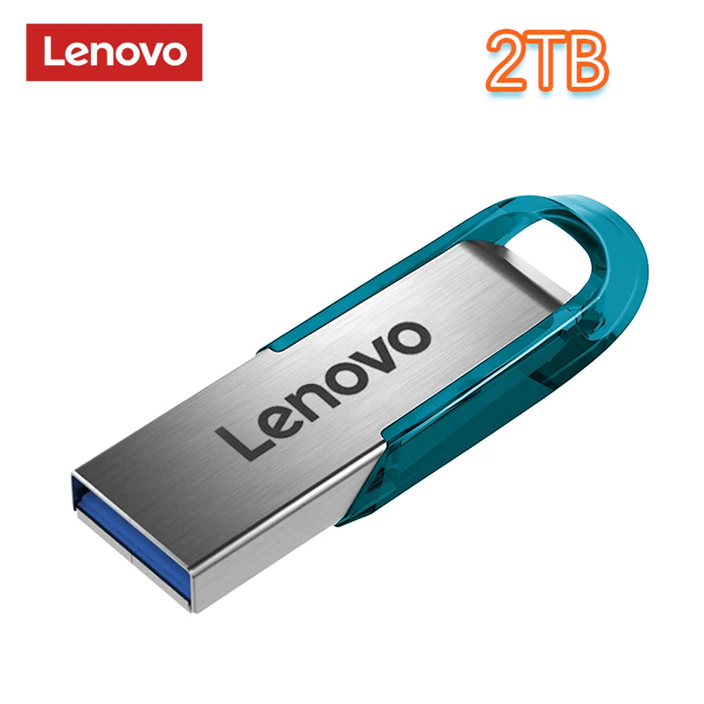 Lenovo Clé USB 3.0 Haute Vitesse 128GB à 2TB - Adaptateur Type-C OFFERT