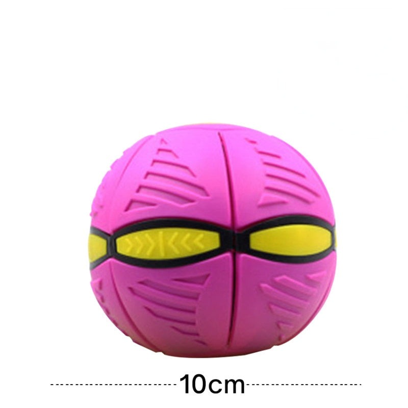 Frizz'ball : Le ballon 2 en 1 déformable en frisbee !