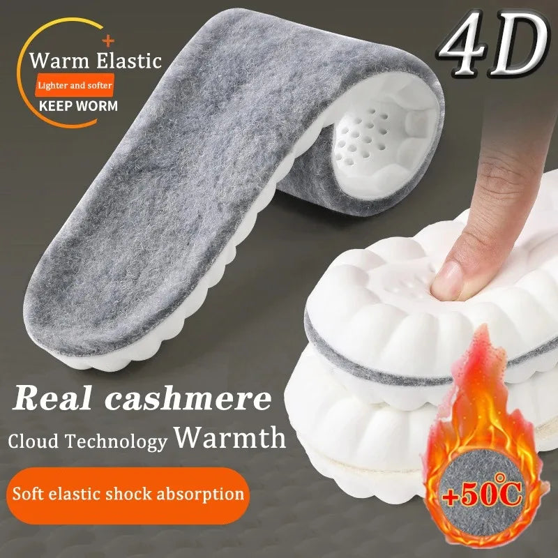 Semelles Orthopédiques 4D & Thermiques en Laine
