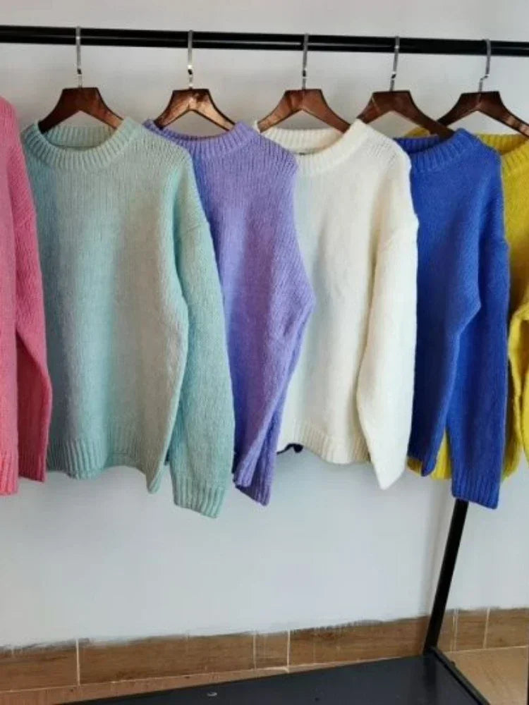Pull à grosse maille Femme - 9 coloris