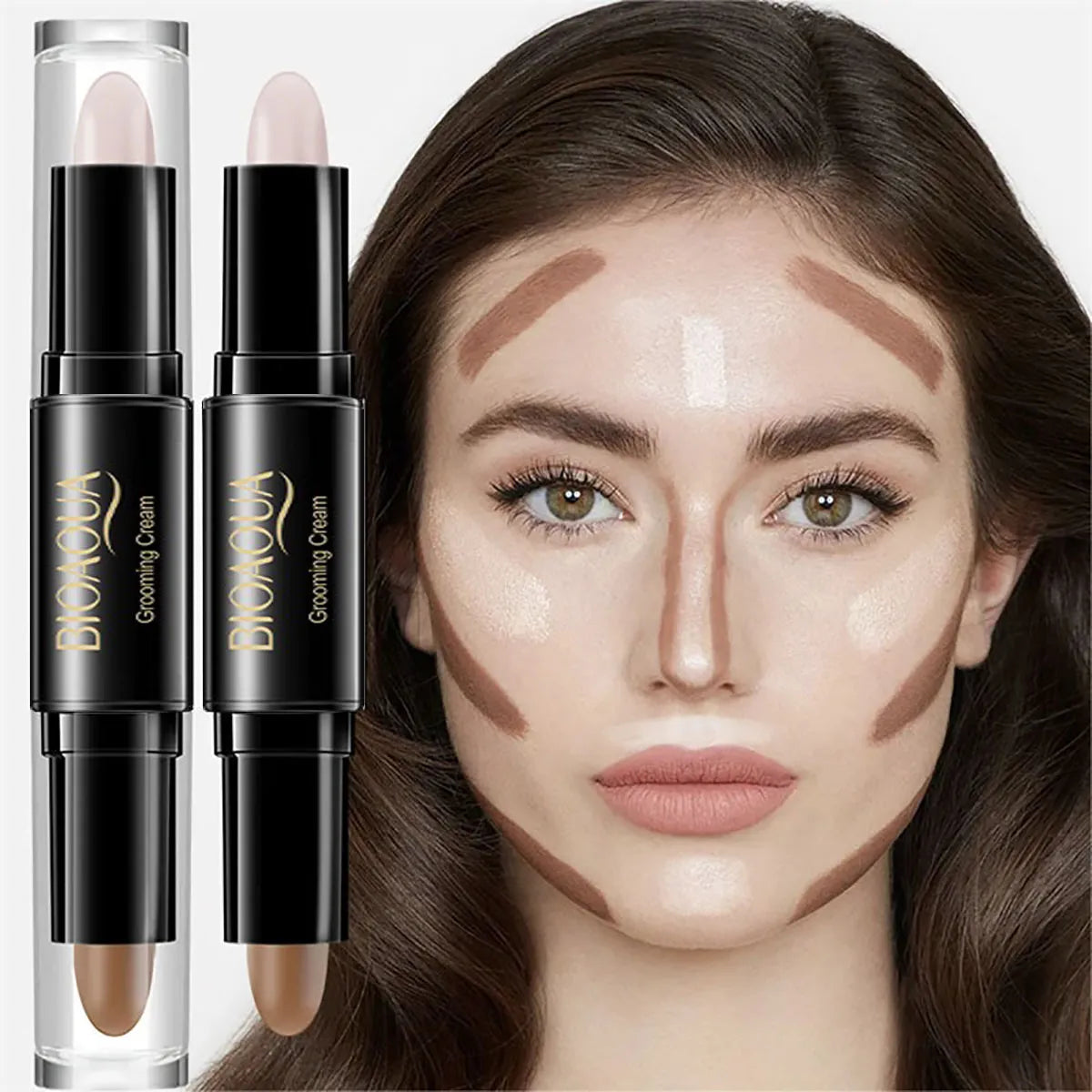 Stylo de maquillage 2 en 1 Conturing & Highlighter