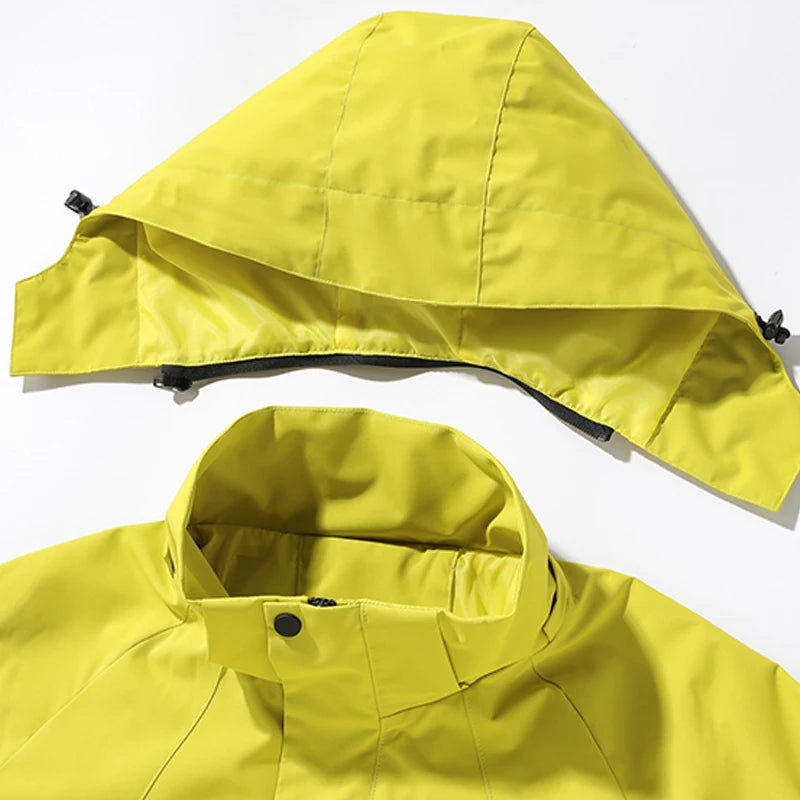 Veste Imperméable Unisexe - Résistance et Confort Extérieur