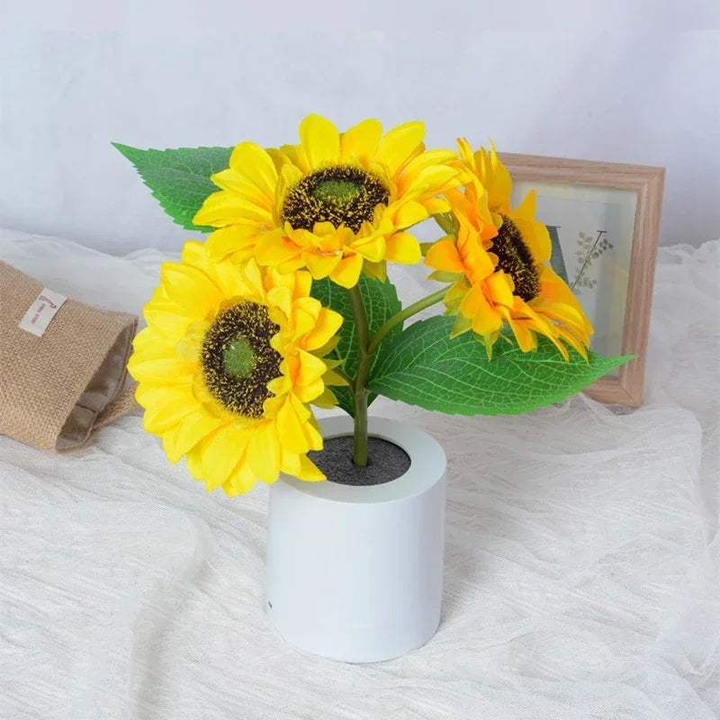 SunFlower - Lampe Tournesol Décorative
