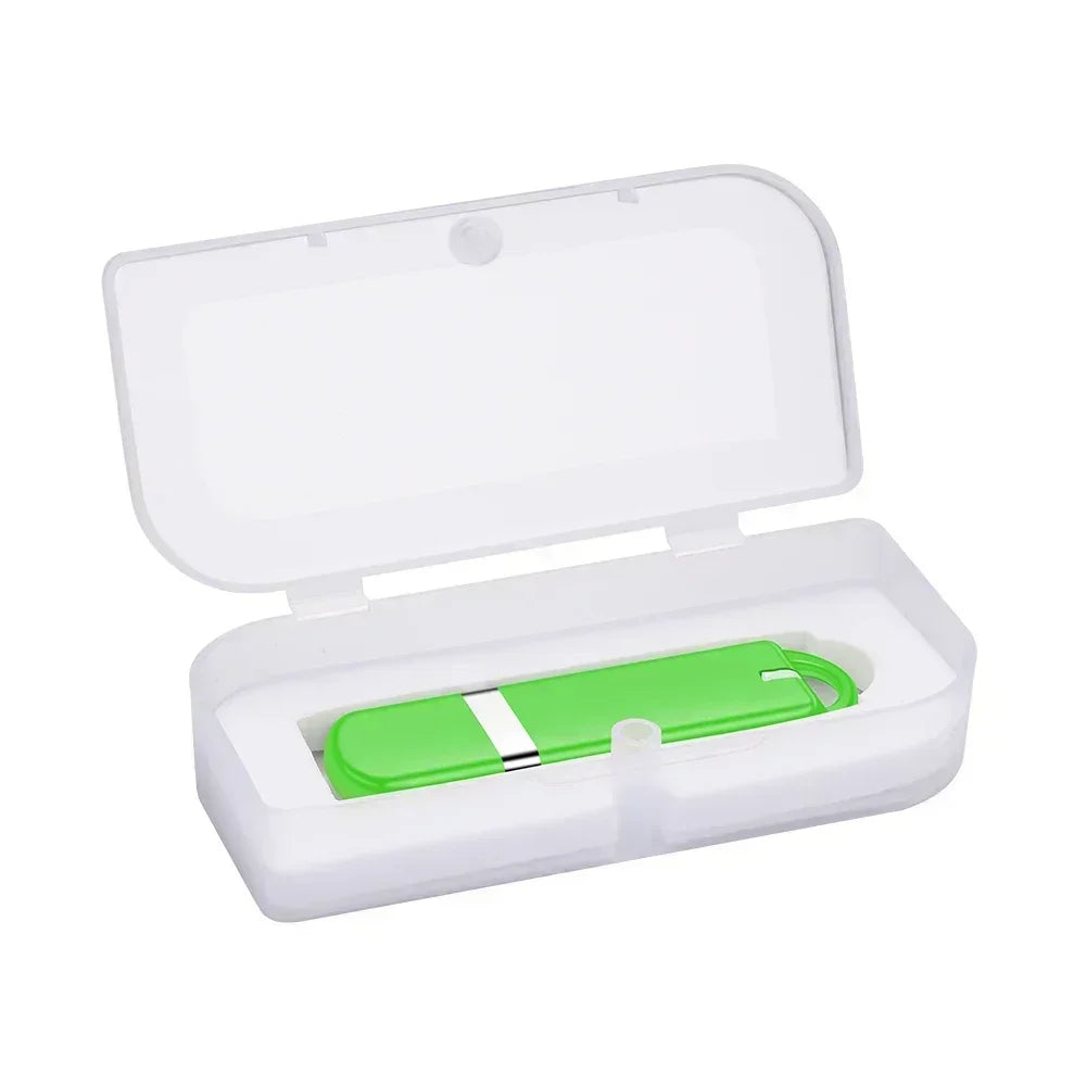 Mini Clé USB 128 Go Ultra-Compacte & Colorée + Boîte Transparente OFFERTE – Idéale Travail, Photos & Documents