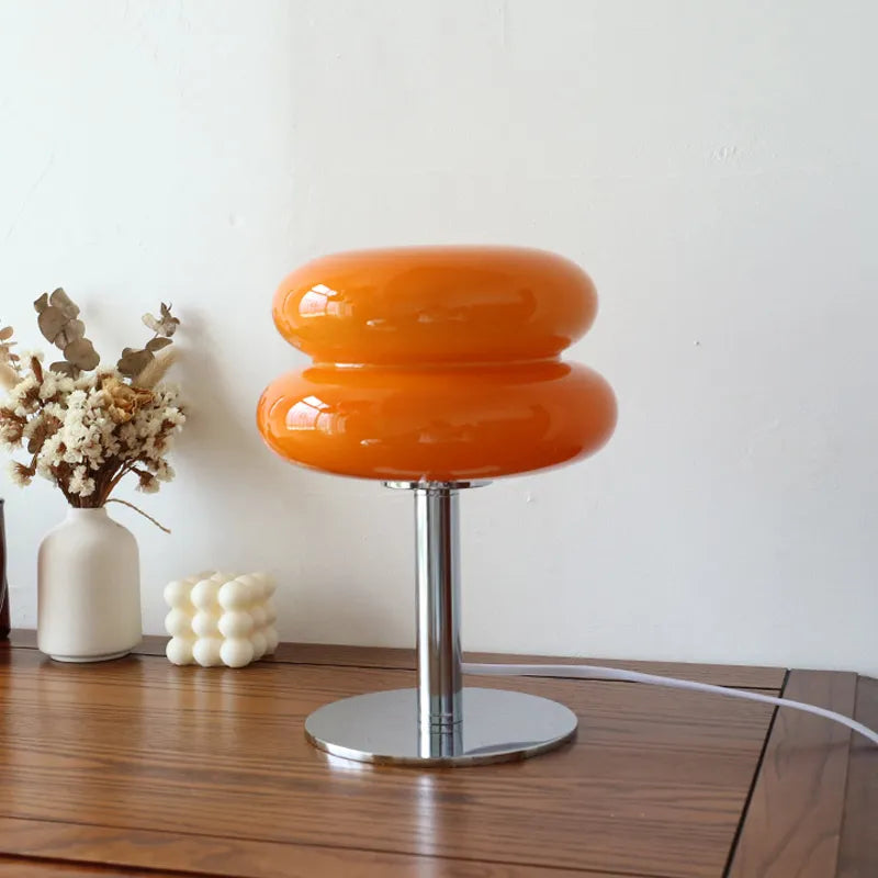 Lampe de chevet en verre - Année 70