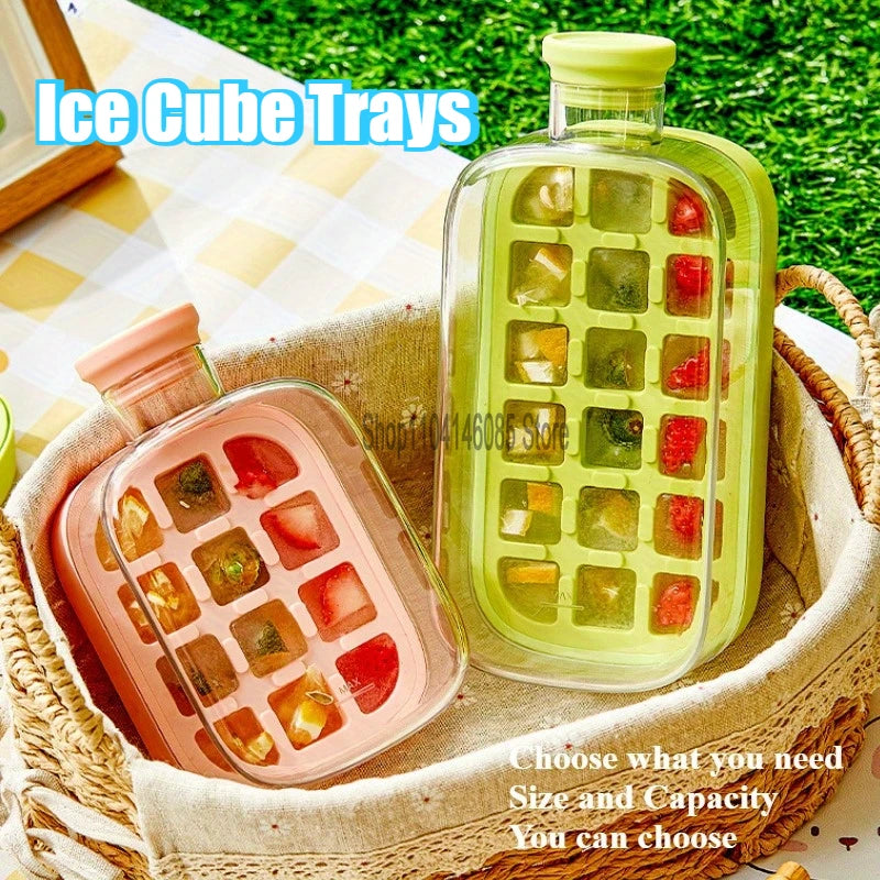 Bac à Glaçons Pression Hygiénique Sans Contact