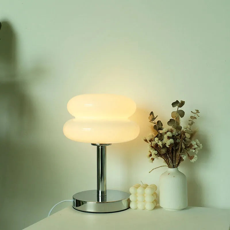 Lampe de chevet en verre - Année 70