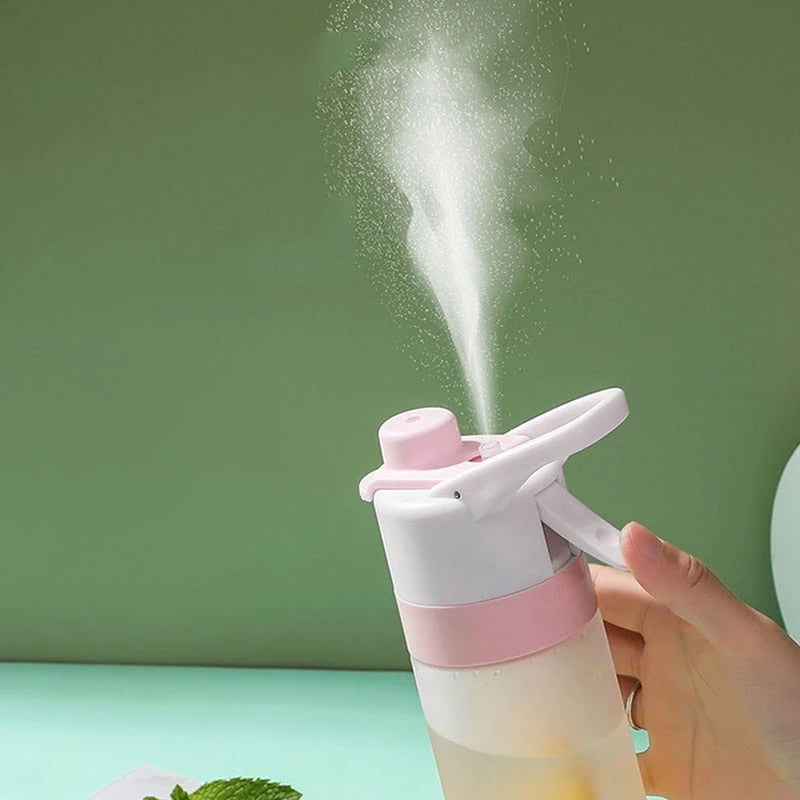 Water'brum : La bouteille d'eau rafraichissante avec brumisateur intégré