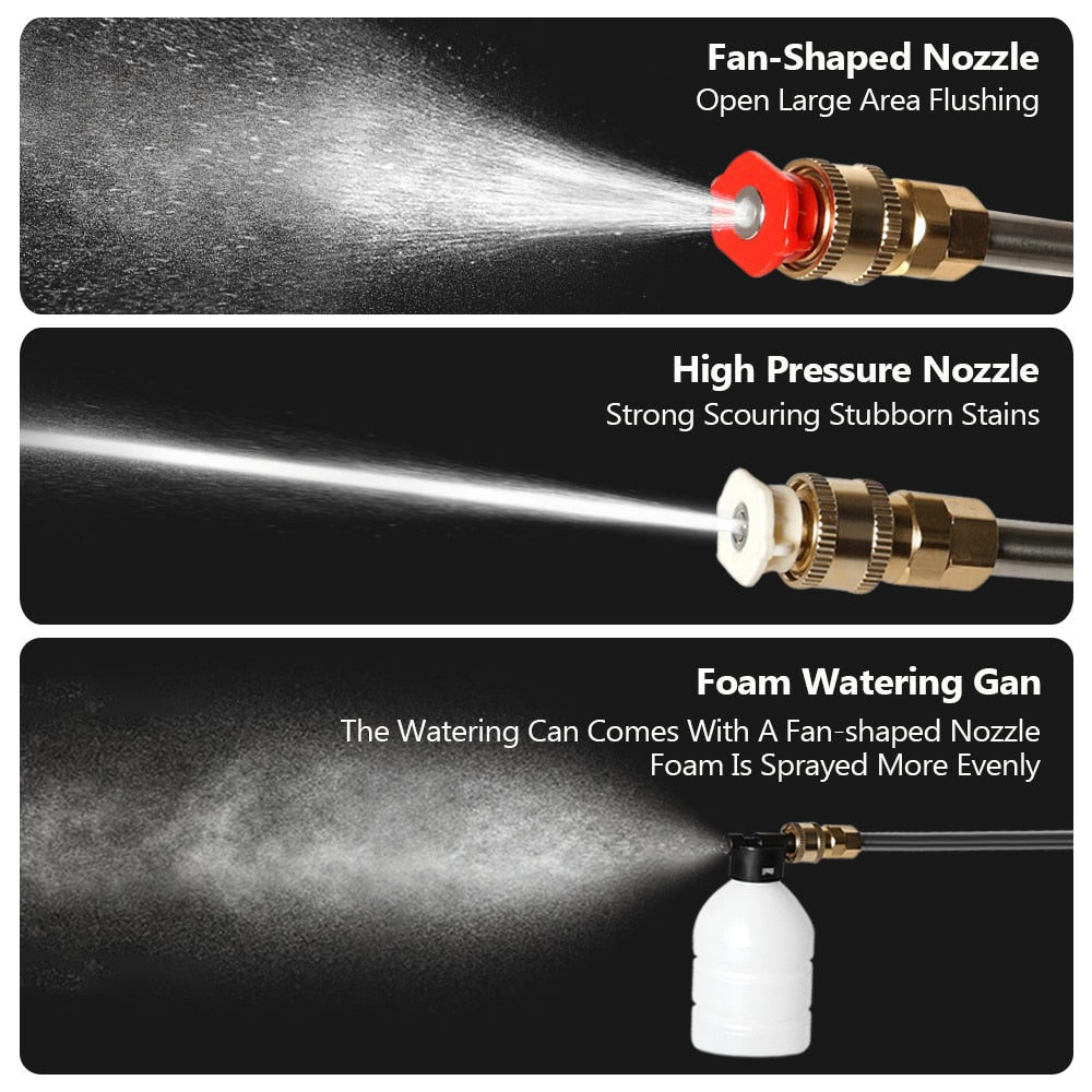 Pistolet à eau portable haute pression sans fil