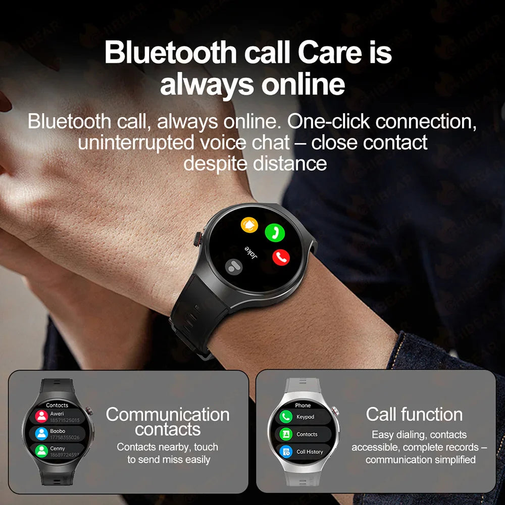 Montre Intelligente avec Lampe LED & Boussole + Bracelet OFFERT