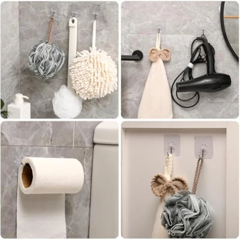 15x Crochet mural auto-adhésif robuste + 5 OFFERTS