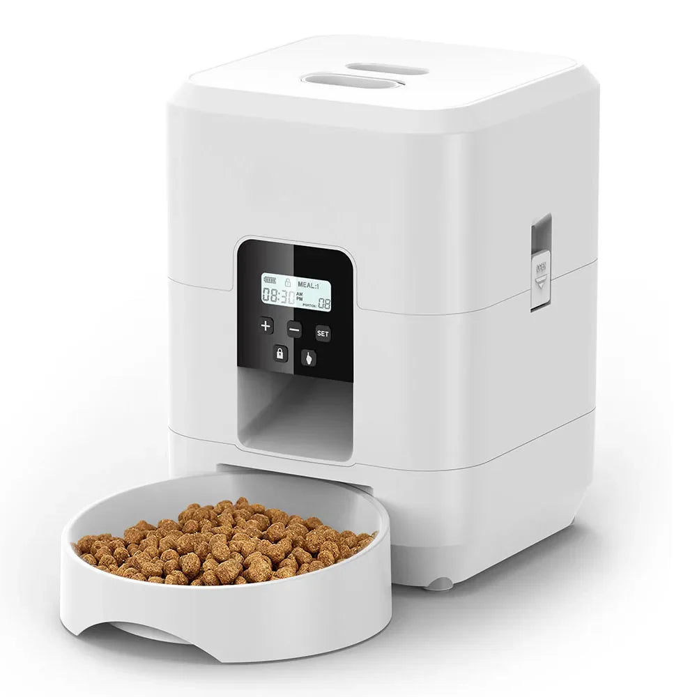 Distributeur de Croquettes Intelligent AUTO WiFi pour Animaux de compagnie