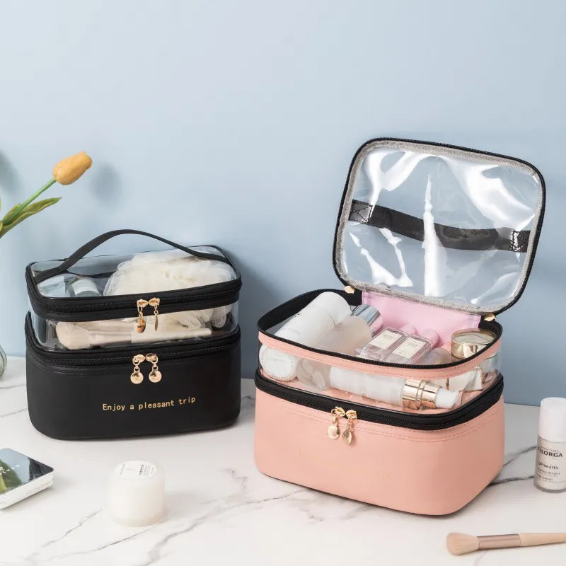 VANITY - Grande Trousse de beauté à Double compartiment
