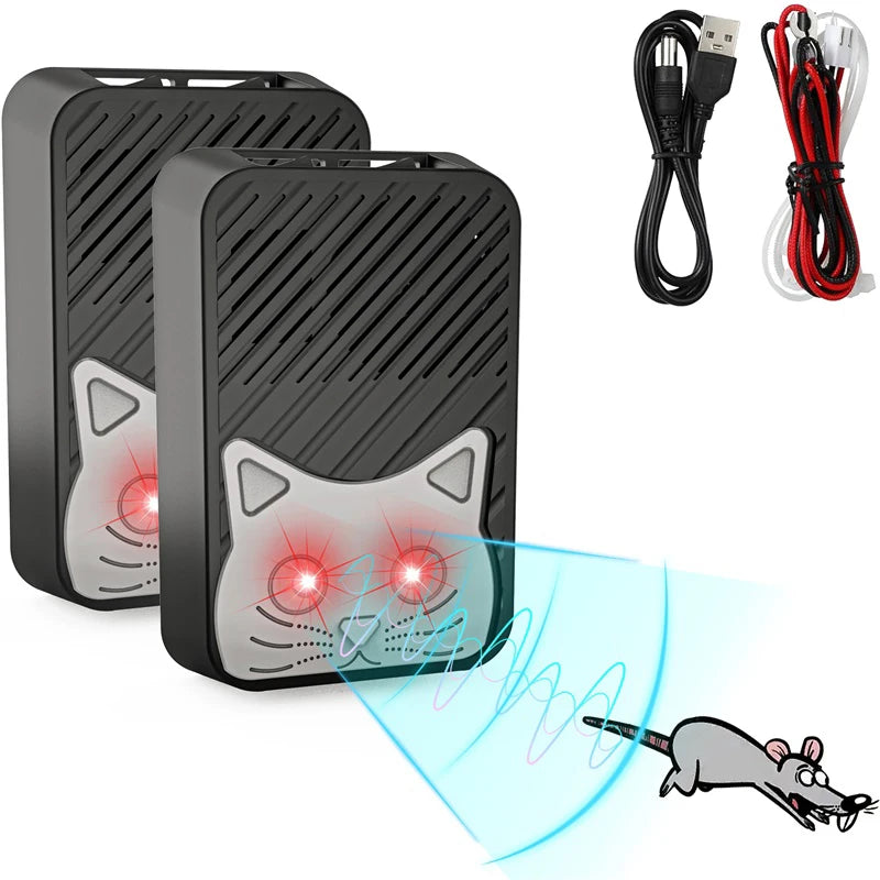 Répulsif de Voiture Intelligent pour Animaux & Rongeurs