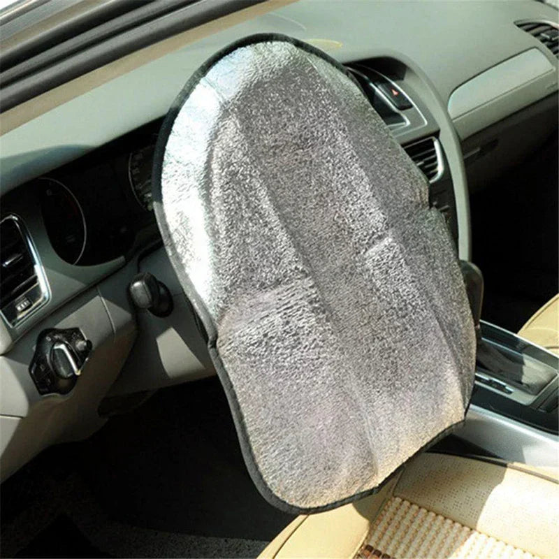 COOLDRIVE - Pare-soleil Volant Anti-UV Double Épaisseur + 1 OFFERT