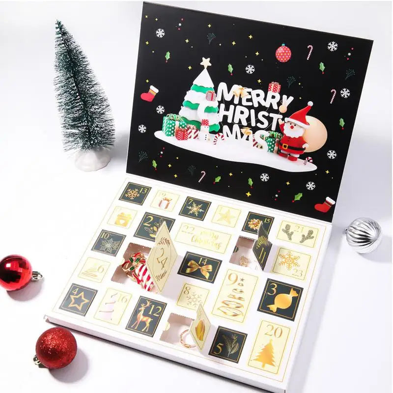 Calendrier de l'Avent Bijoux & Accessoires de Noël