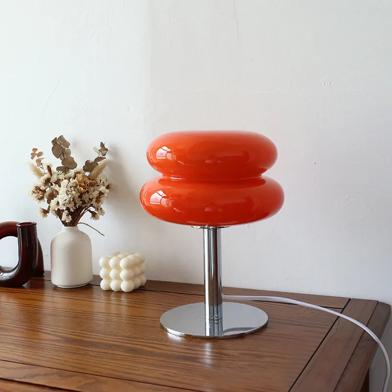 Lampe de chevet en verre - Année 70