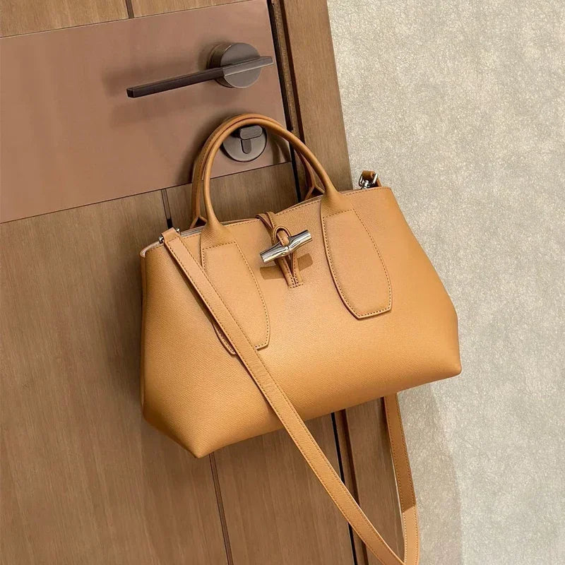 Mini Sac en Cuir PU Bandoulière à Fermoir Original