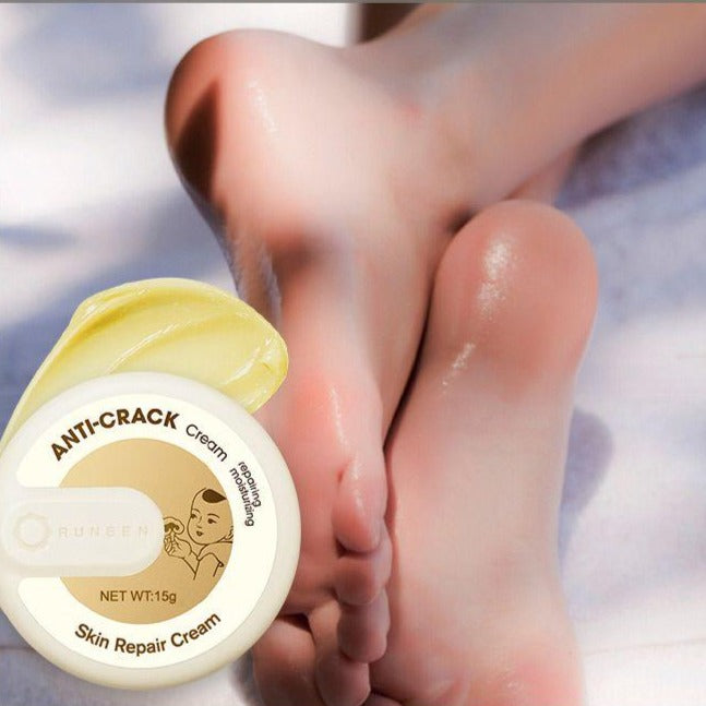 Crème anti-craquelure pour les pieds