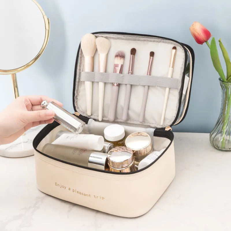 VANITY - Grande Trousse de beauté à Double compartiment