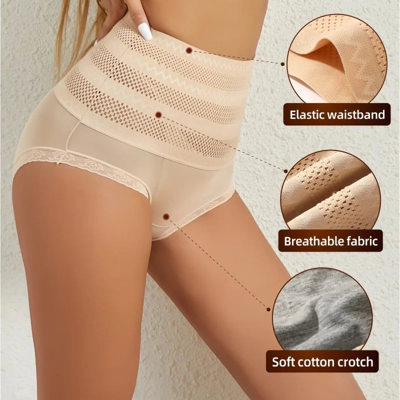 Culottes Taille Haute Gainante Ventre Contrôle