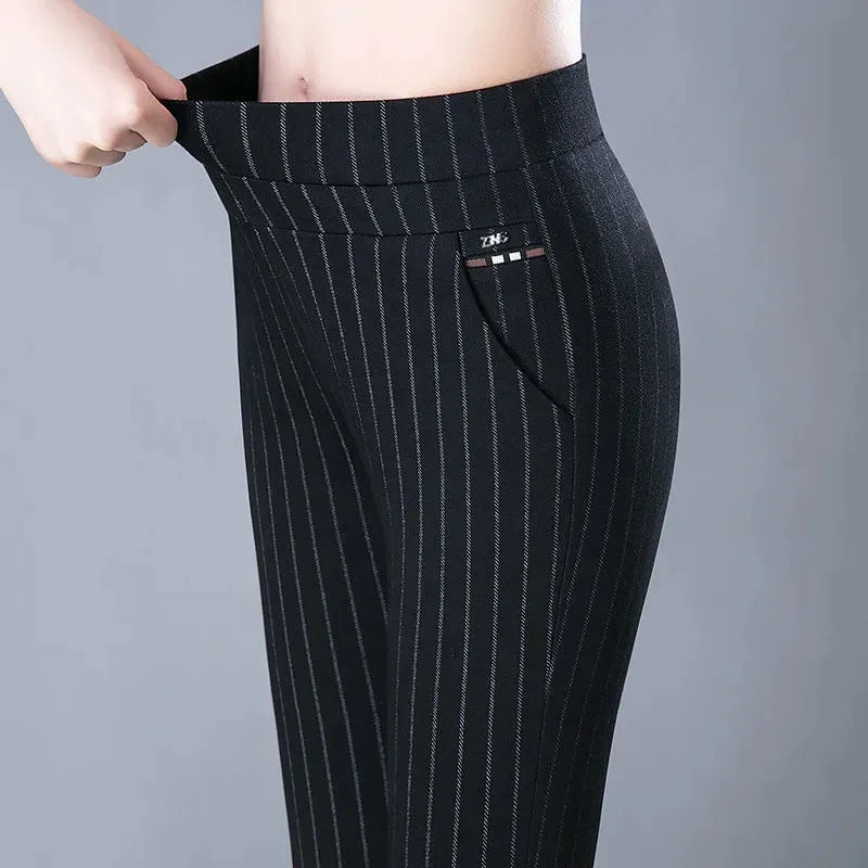 Pantalon crayon taille élastique - Femme