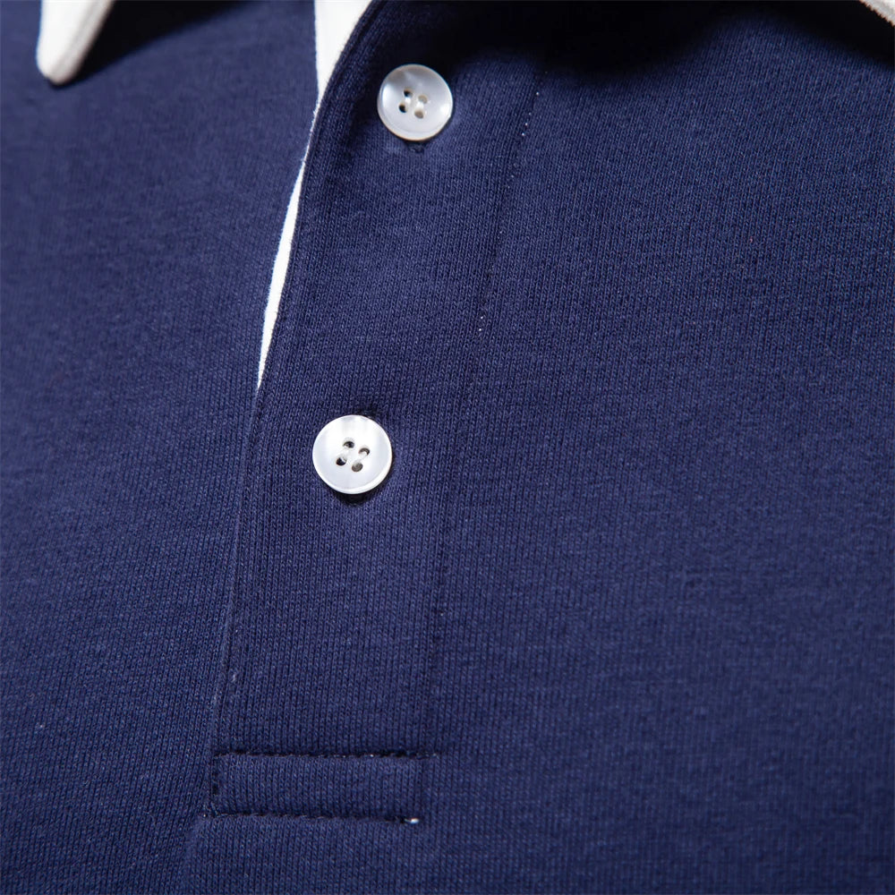 Polo col CLUB en coton pour homme