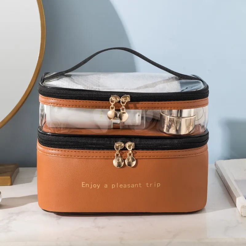 VANITY - Grande Trousse de beauté à Double compartiment