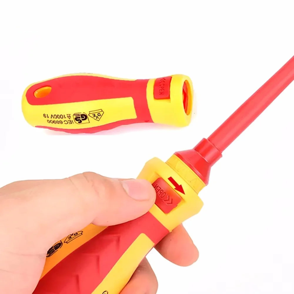 Jeu de tournevis 13 en 1 Interchangeables avec embouts magnétiques