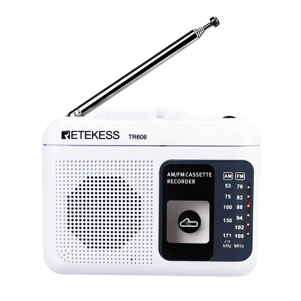 Radio Cassette Portable FM/AM avec Enregistreur