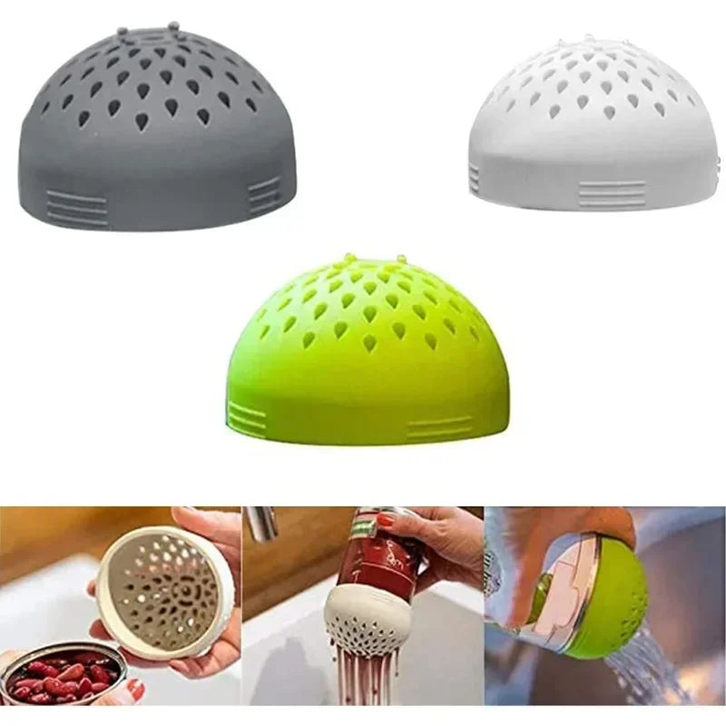 3x Mini Passoire pour Boîte de Conserves 7.5CM