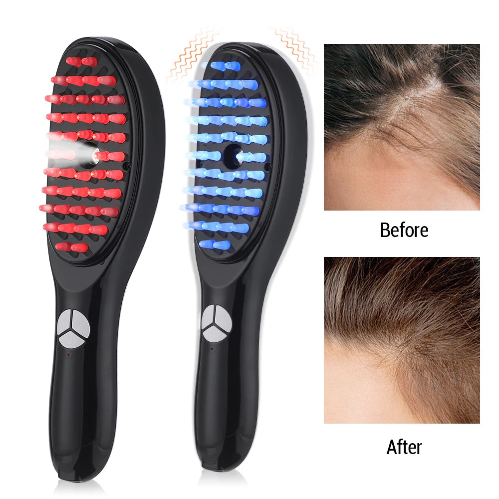 Brosse Laser EMS Anti-chute De Cheveux