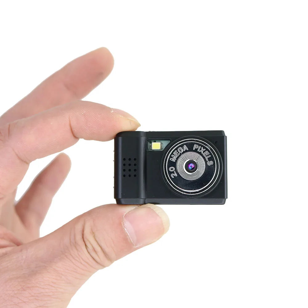 Mini Caméra HD 1080p avec Écran Intégré + Carte SD 32GB OFFERTE