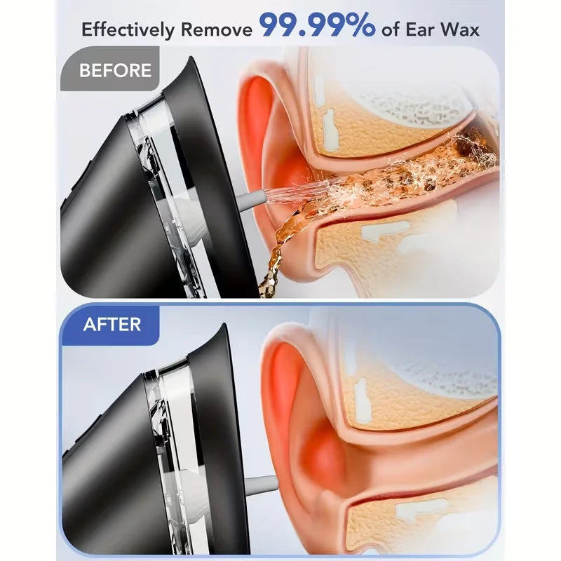 Lave-Oreille Électrique avec 3 Pressions & LED